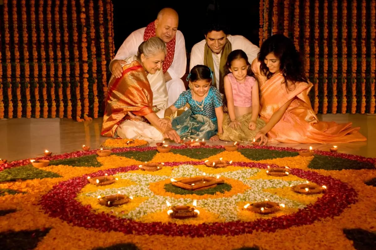 Celebrating Diwali, the Hindu Festival of Lights