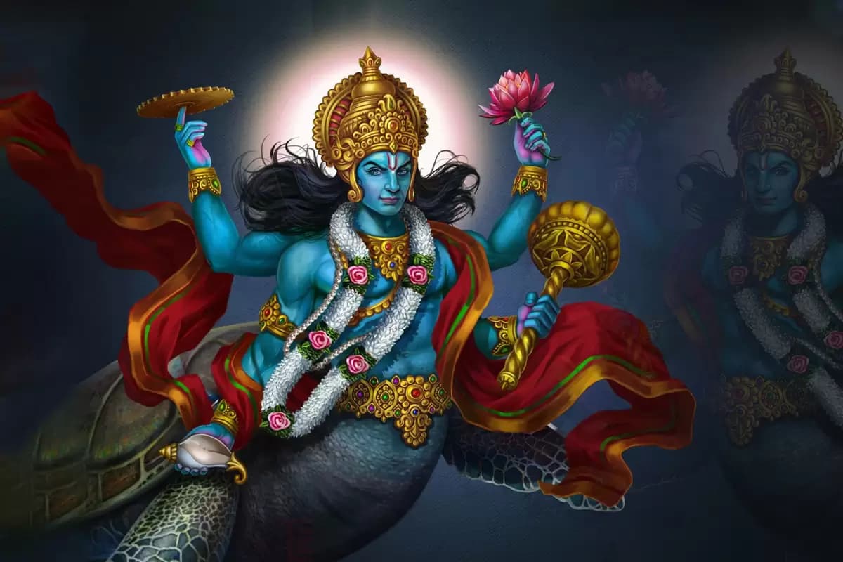 Kurma Avatar: The Tortoise and the Churning of the Ocean
