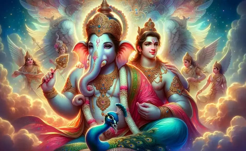 The Sibling Bond of Ganesha and Kartikeya: Stories of Brotherly Loveand Competition