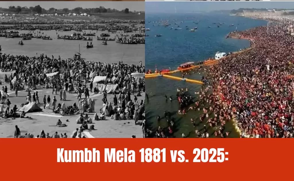 Kumbh Mela 1881 vs. 2025: A Journey Through Time and Transformation