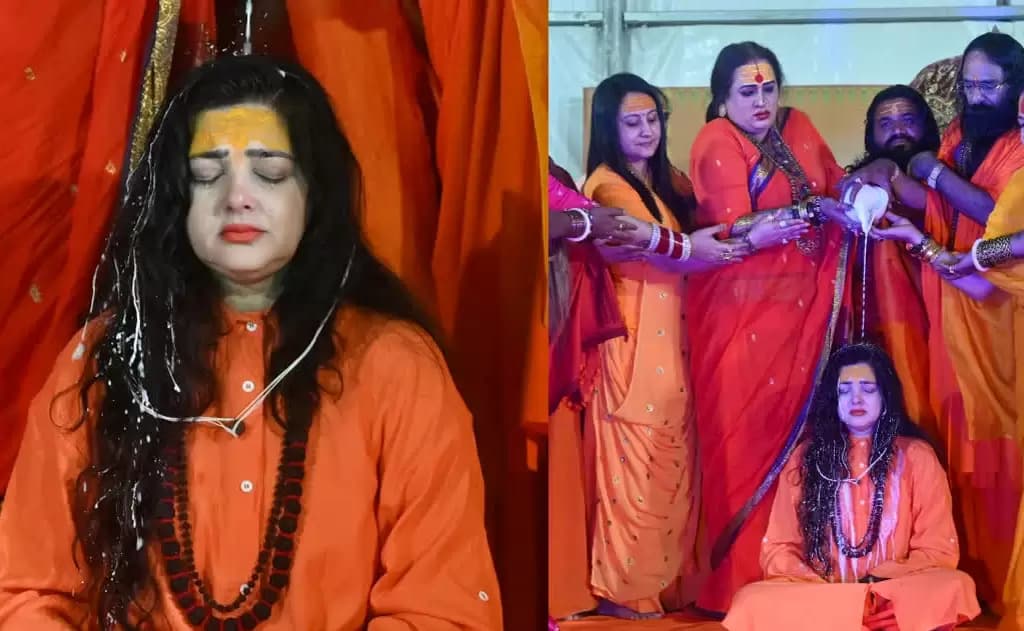 From Bollywood Star to Spiritual Leader: Mamta Kulkarni Becomes Maha Mandaleshwar of Kinnar Akhada"