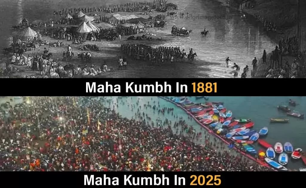 1881 Kumbh Mela vs 2025 Maha Kumbh Mela: A Historical and Future Perspective — Maha Kumbh Mela