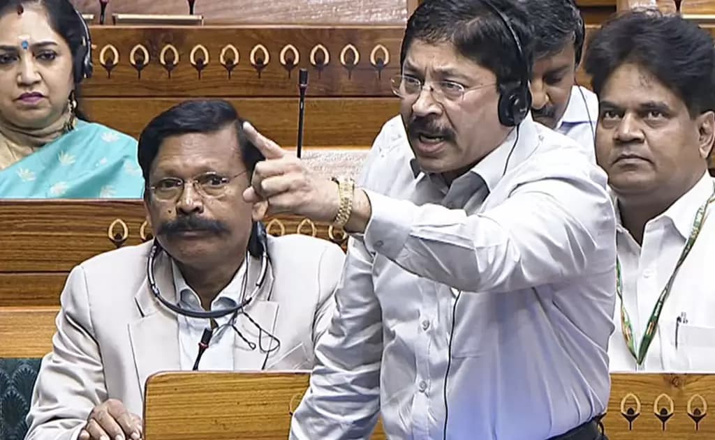 DMK's Dayanidhi Maran Questions Use of Taxpayer Money for Sanskrit Interpretation in Lok Sabha; Speaker Om Birla's Fiery Response