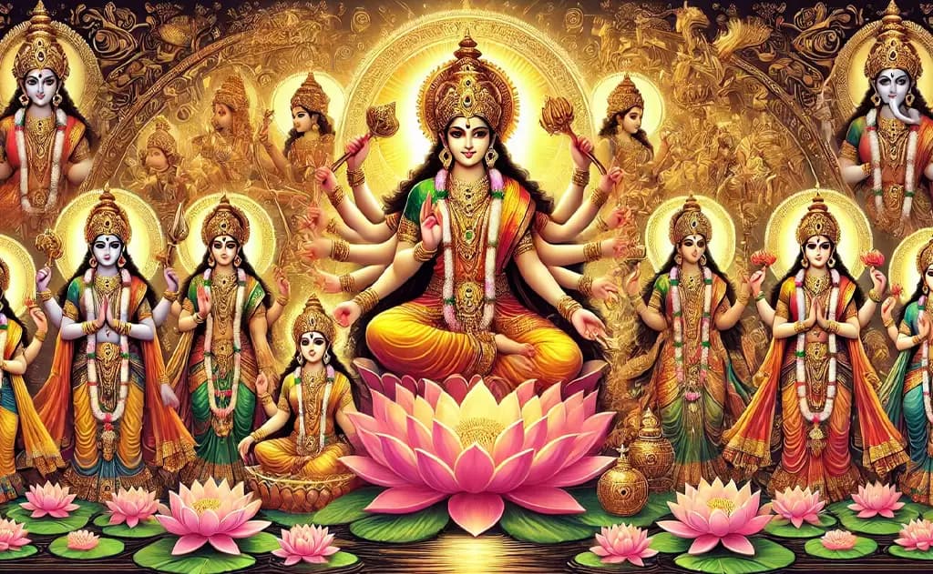 The Many Faces of Goddess Lakshmi: Symbols of Wealth, Prosperity, and Abundance