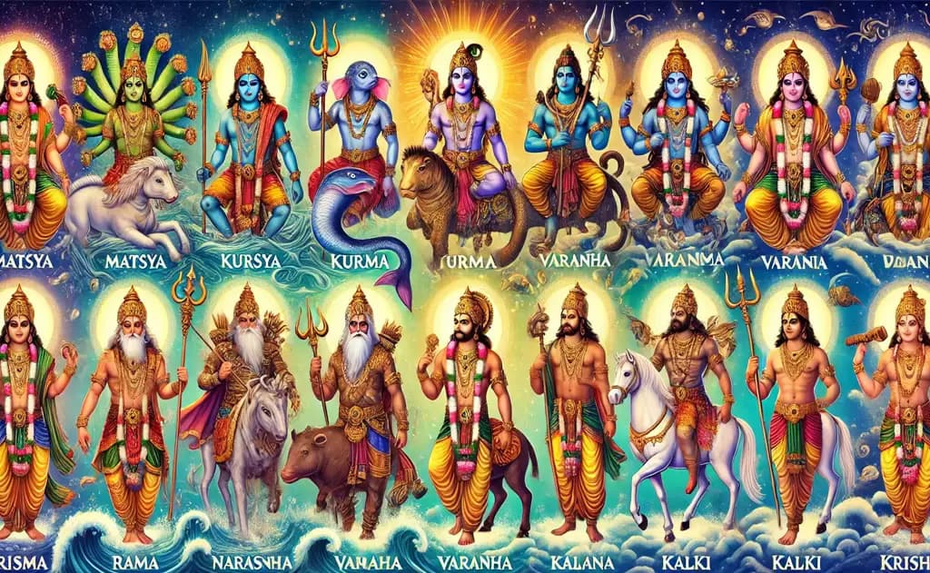 The Significance of Lord Vishnu’s Avatars: Stories to Share with Children