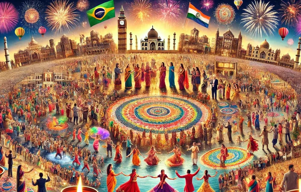 The Magic of Hindu Festivals Around the World: Beyond India