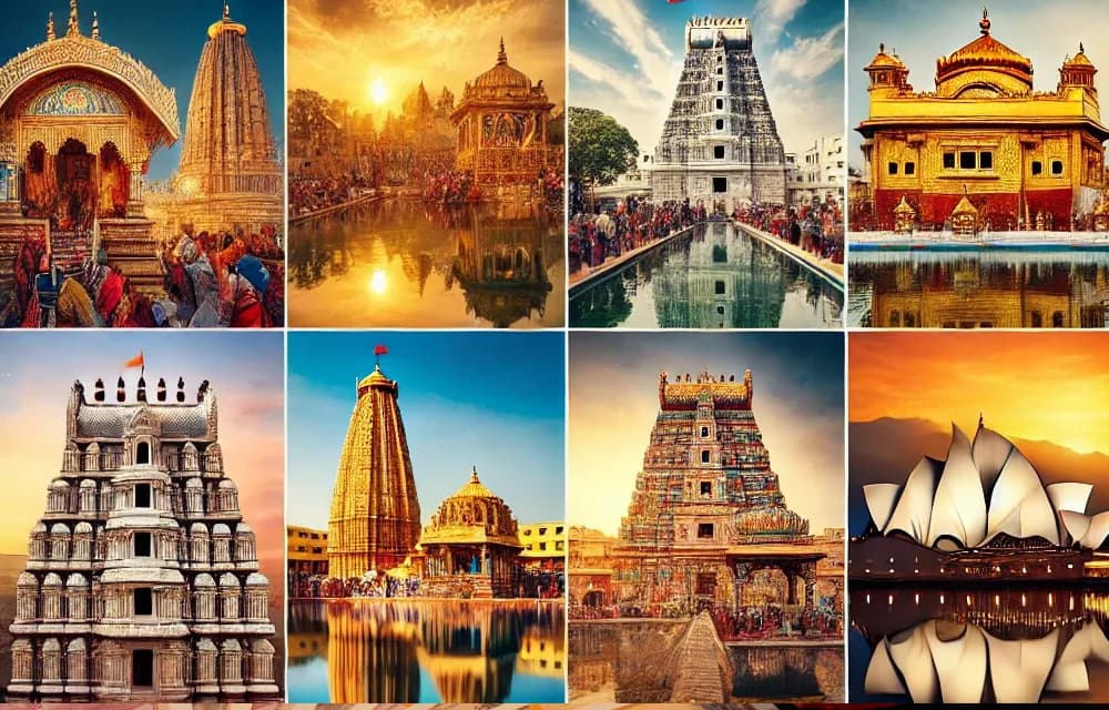 Top 10 Temples in India Every Foreigner Should Visit: A Spiritual Journey Through India’s Sacred Landmarks