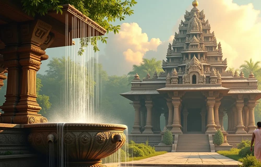 Ancient Rainwater Harvesting in Hindu Temples: Sustainable Wisdom from the Past