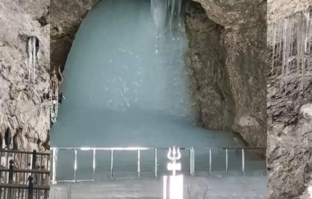 Amarnath Yatra 2025: Viral Baba Barfani Photos Ignite Devotee Fervor, Snow Clearance Begins on Baltal & Chandanwari Routes