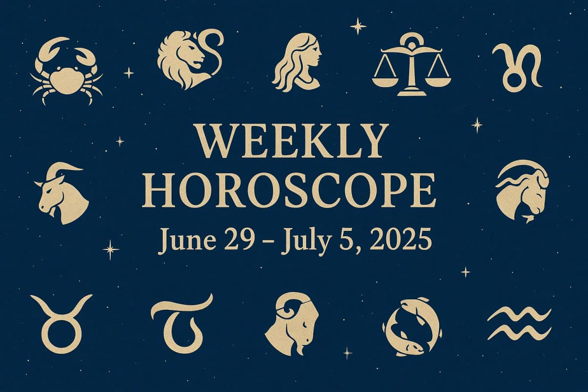 Weekly Horoscope: June 29 - July 5, 2025 — Astrology