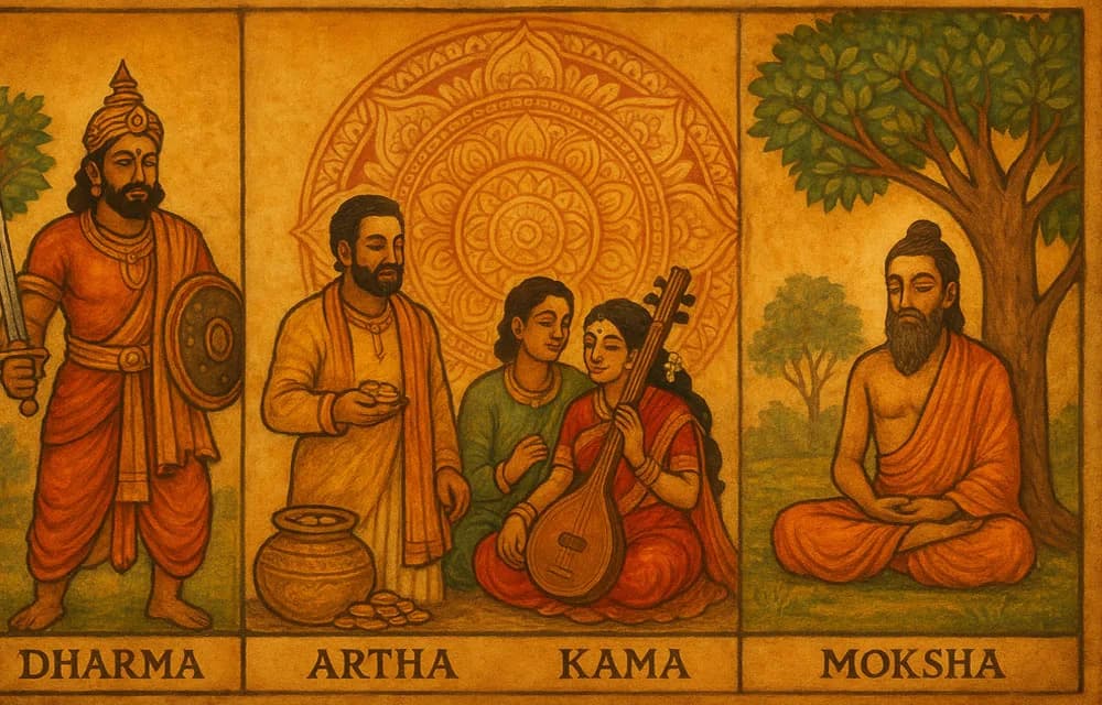 Dharma, Artha, Kama, Moksha – The 4 Goals of Life in Sanatana Dharma