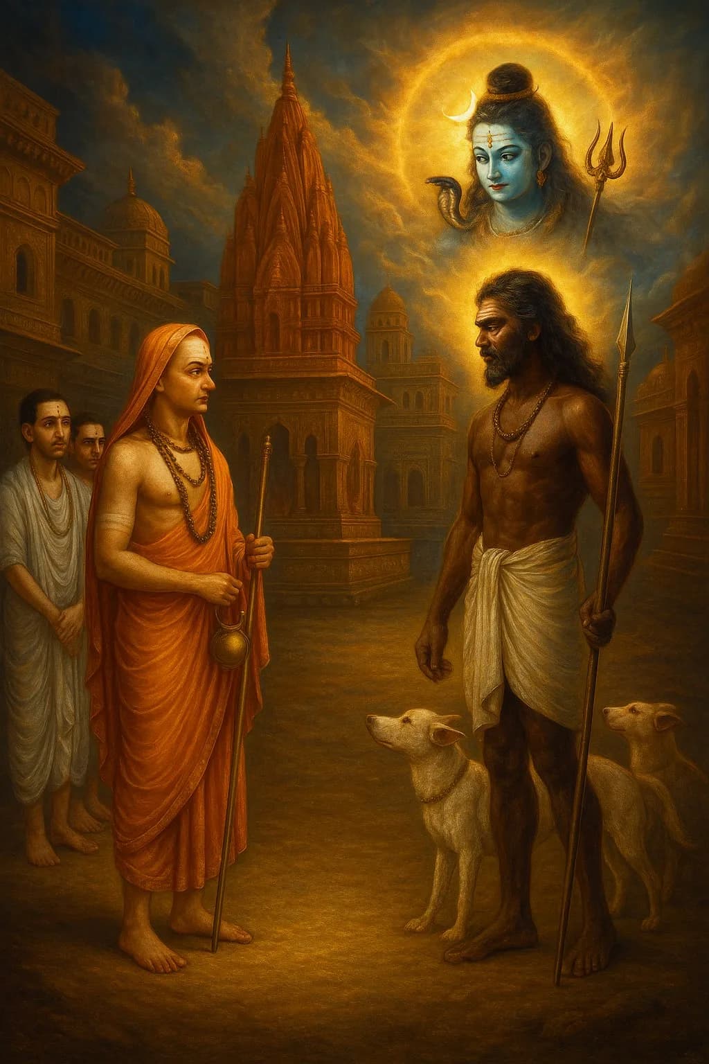 Shankaracharya Meets the Chandala: A Profound Lesson in Non-Duality