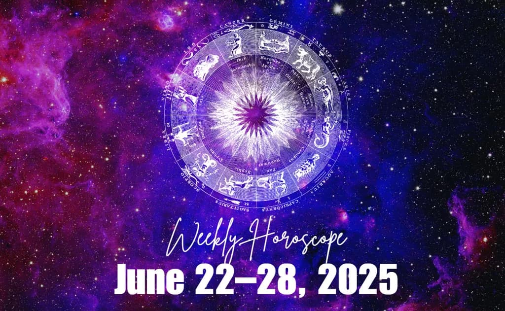 Weekly Horoscope: June 22–28, 2025 — Astrology