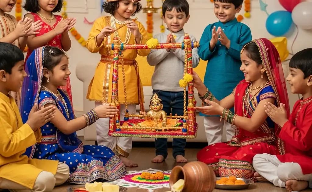 Janmashtami for Kids: Stories, Crafts & Dress-Up Ideas — Traditions