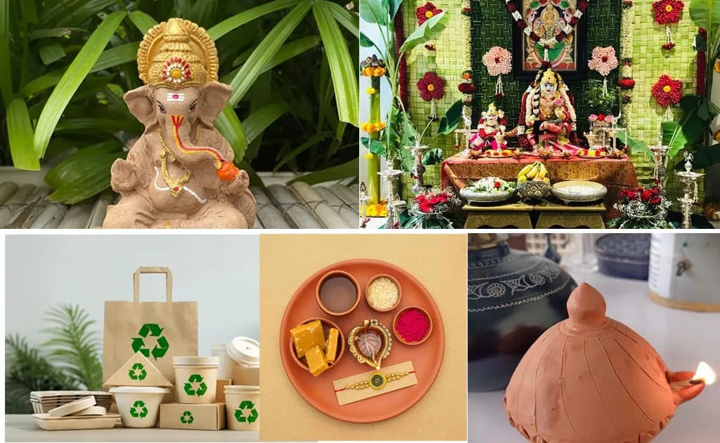 Sustainable Living Lessons from Hindu Scriptures: Embracing Zero-Waste Festivals and Eco-Friendly Puja Items — Lifestyle