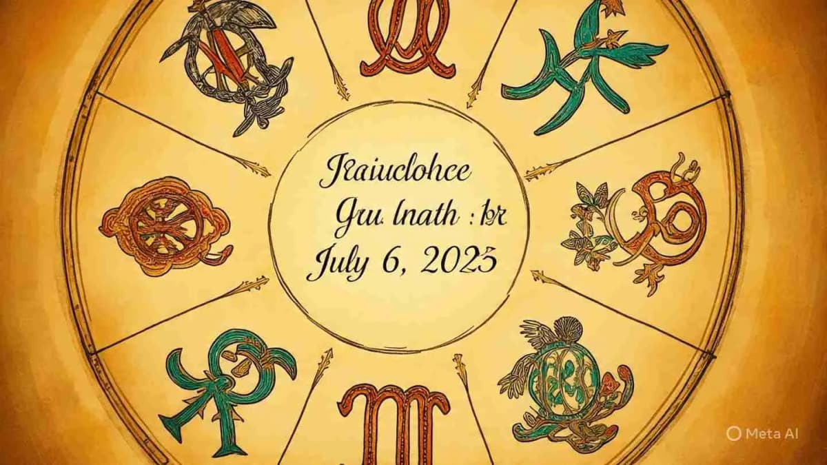 Daily Horoscope for July 6, 2025: Vedic Astrology Insights for All Zodiac Signs