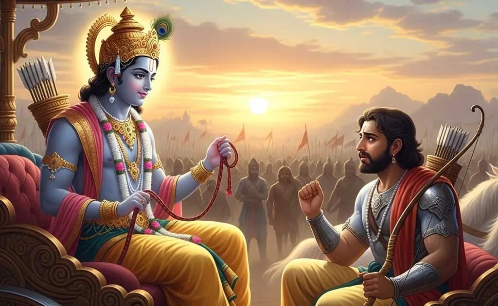 Bhagavad Gita's Guide to Overcoming Anxiety: Timeless Wisdom for Modern Mental Peace