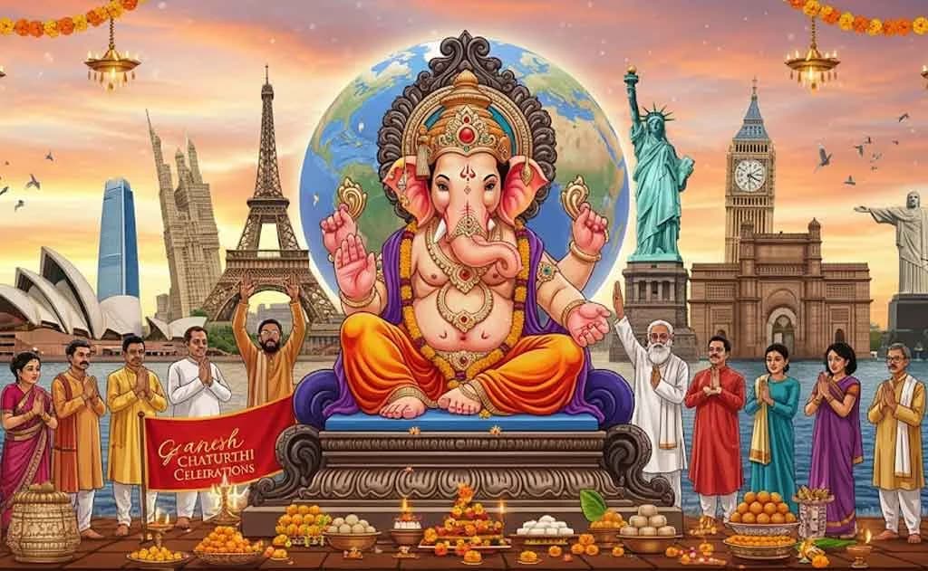 How NRIs Celebrate Ganesh Chaturthi Worldwide: A Global Hindu Festival Guide 2025