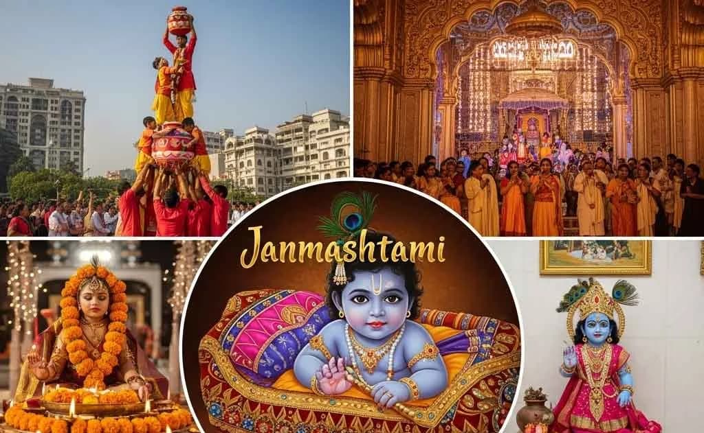 Janmashtami 2025: Celebrating Krishna’s Birth Across India and the World — Festivals