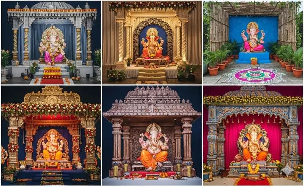 Special Ganesh Mandapams 2025: Unique Themes Inspired by Pop Culture and Leaders