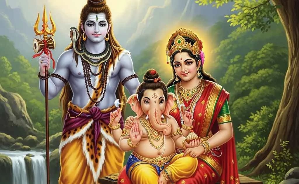 The Divine Birth Story of Lord Ganesha: From Creation to Elephant Head