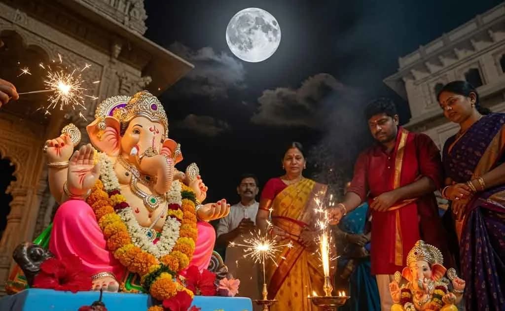 Vinayaka Chavithi and the Moon: The Complete Story of Lord Ganesha's Curse