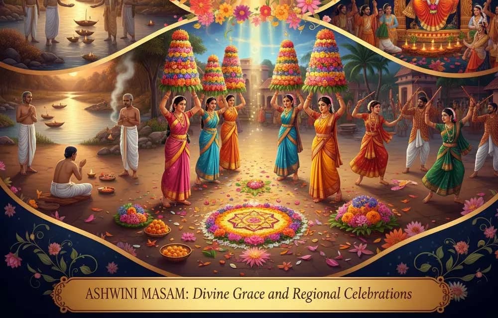 Ashwin Month: The Sacred Season of Divine Grace and Regional Celebrations — Spirituality