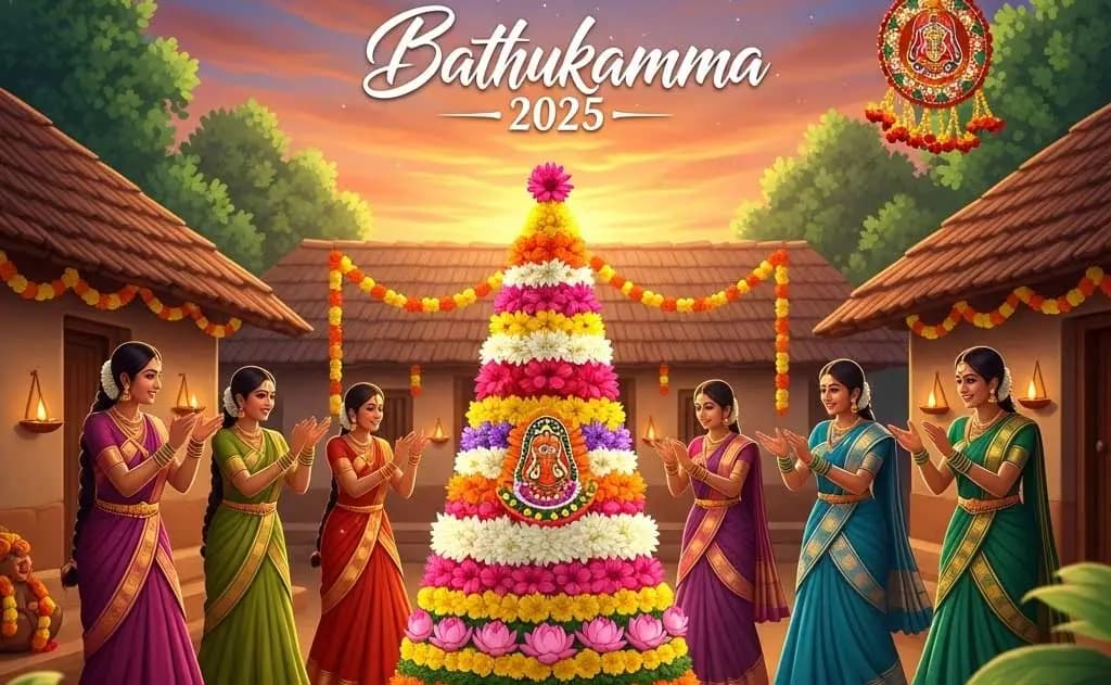Bathukamma 2025: Dates, History, Significance, and Vibrant Celebrations in Telangana — Bhatukamma 2025
