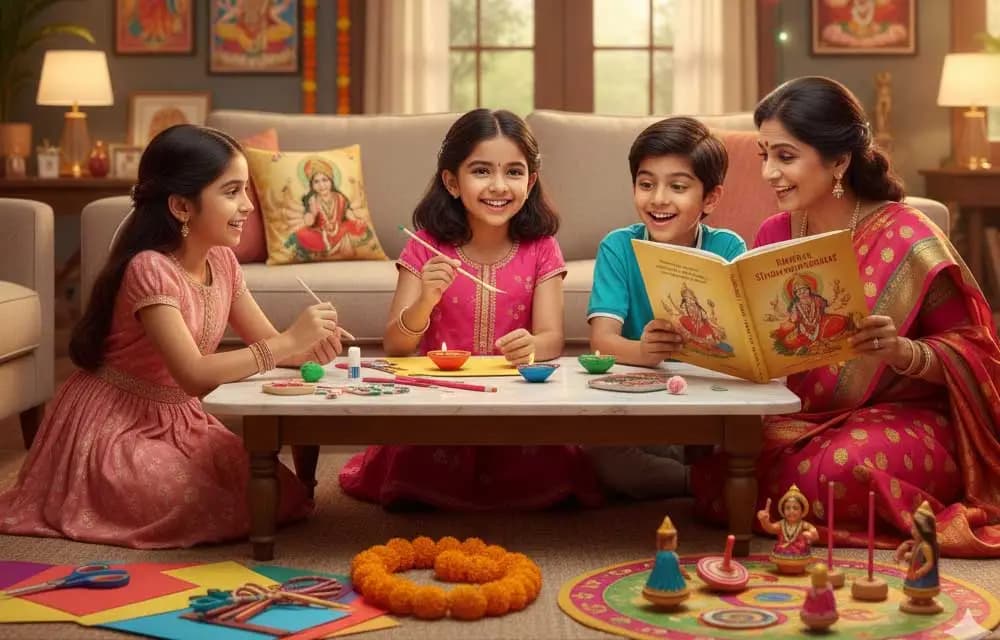 Fun Navratri Activities for Kids: Crafts, Stories, and Games