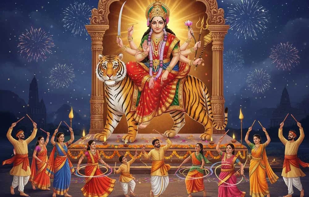 India Ushers in Shardiya Navratri 2025 with Devotion and Leader Greetings