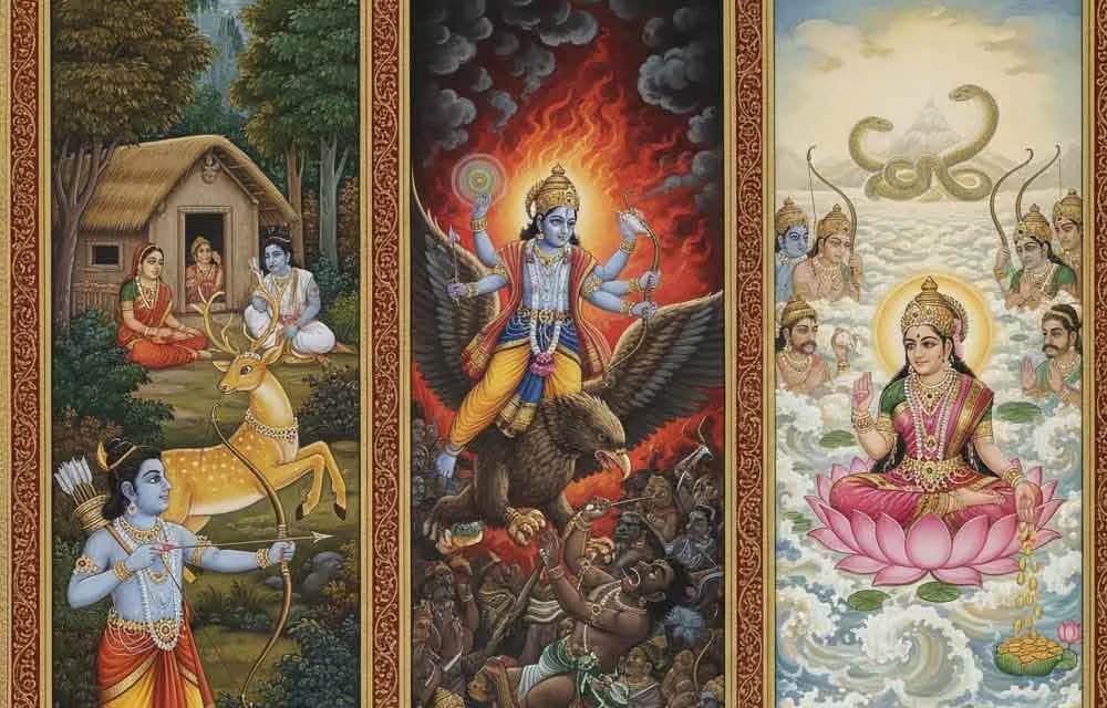 Diwali Legends from Different Puranas: A Comparative View