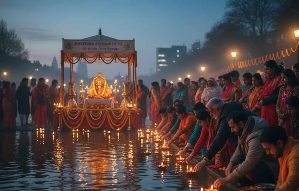 Karthika Masam 2025 for UK Hindus: Complete Guide with City-Wise Timings