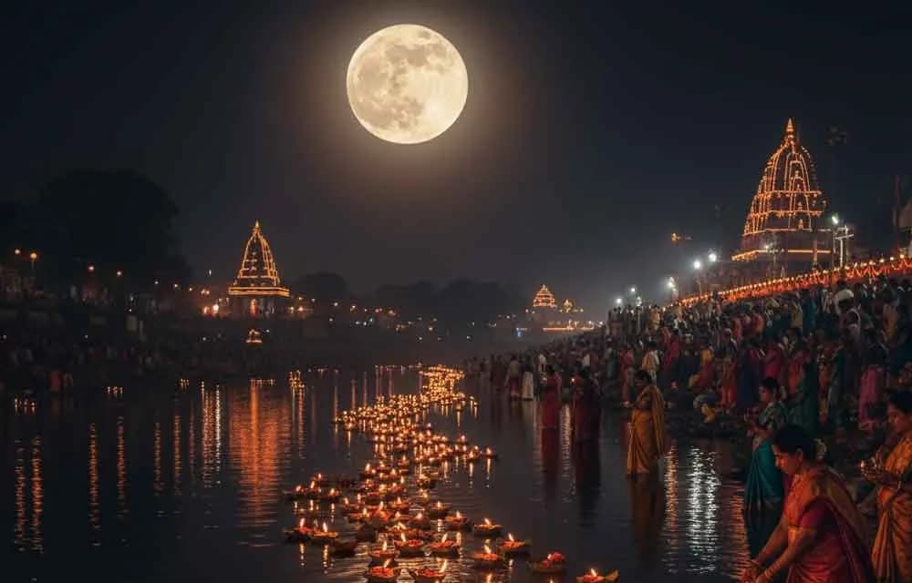 Karthika Pournami 2025: The Full Moon’s Divine Glow in Karthika Masam 🌕