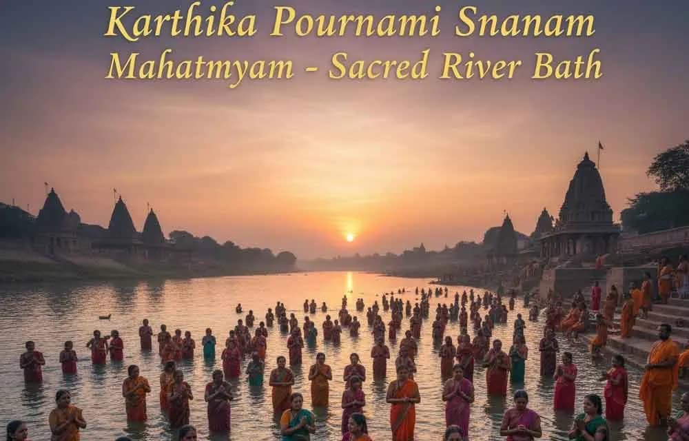 Karthika Pournami Snanam Mahatmyam – Sacred River Bath Benefits