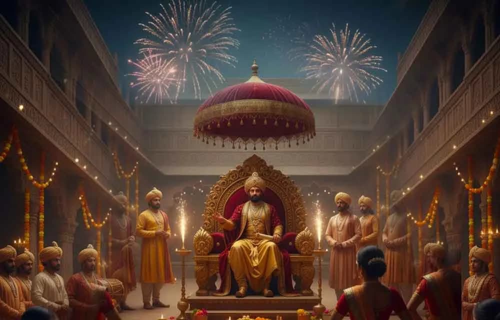 The Story of King Harsha and Diwali's Connection to Generosity