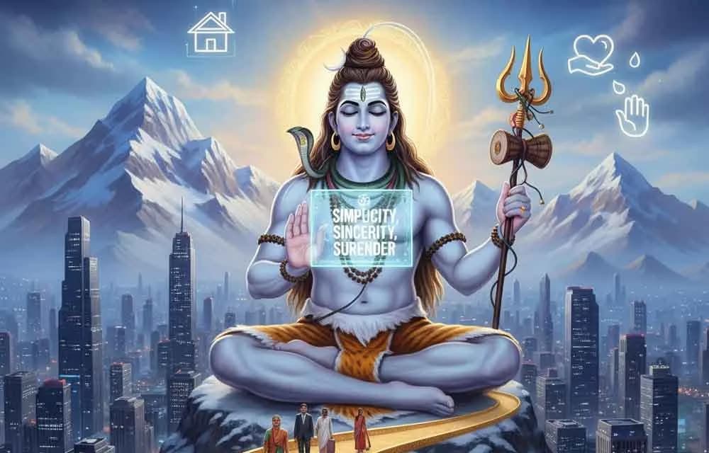 Lord Shiva's Message for Modern NRIs: Simplicity, Sincerity, and Surrender — Spirituality