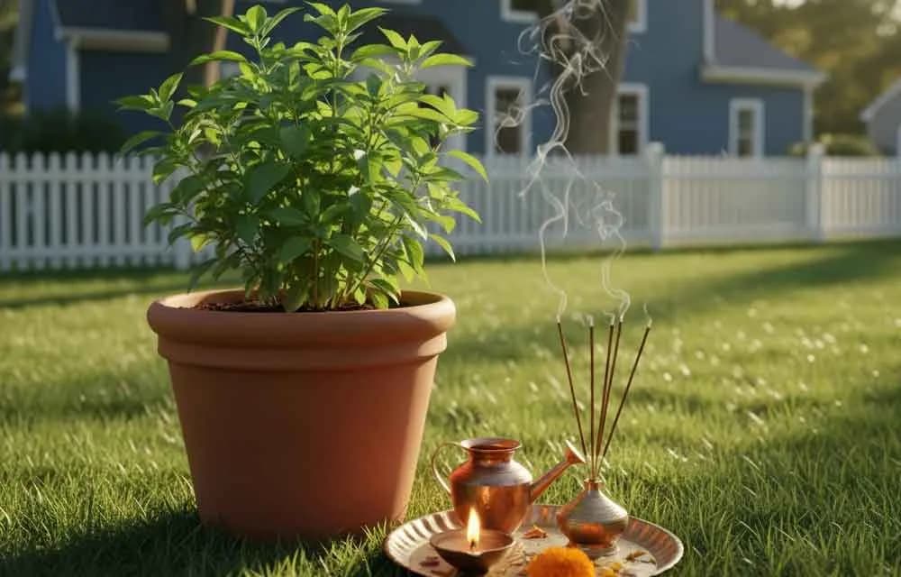 Planting Tulasi in the USA: A NRI's Sacred Connection to Home