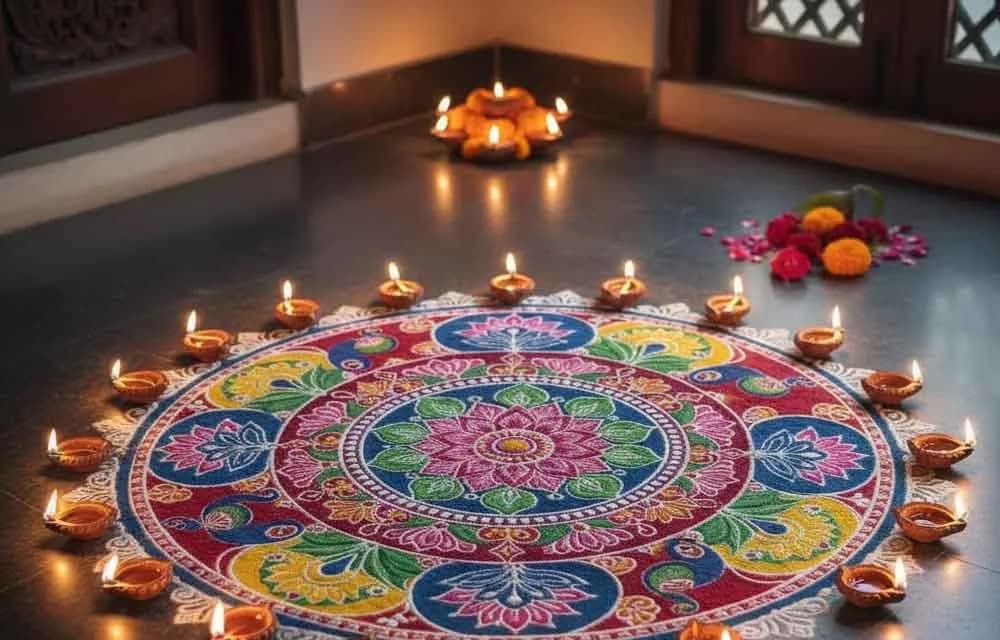 The Significance of Rangoli in Hindu Tradition: Inviting Divine Energies