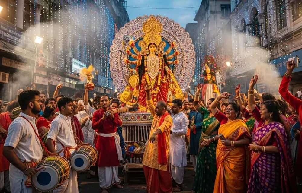 Vijaya Dashami in Kolkata: A Vibrant Tapestry of Faith and Festivity — Navaratri 2025