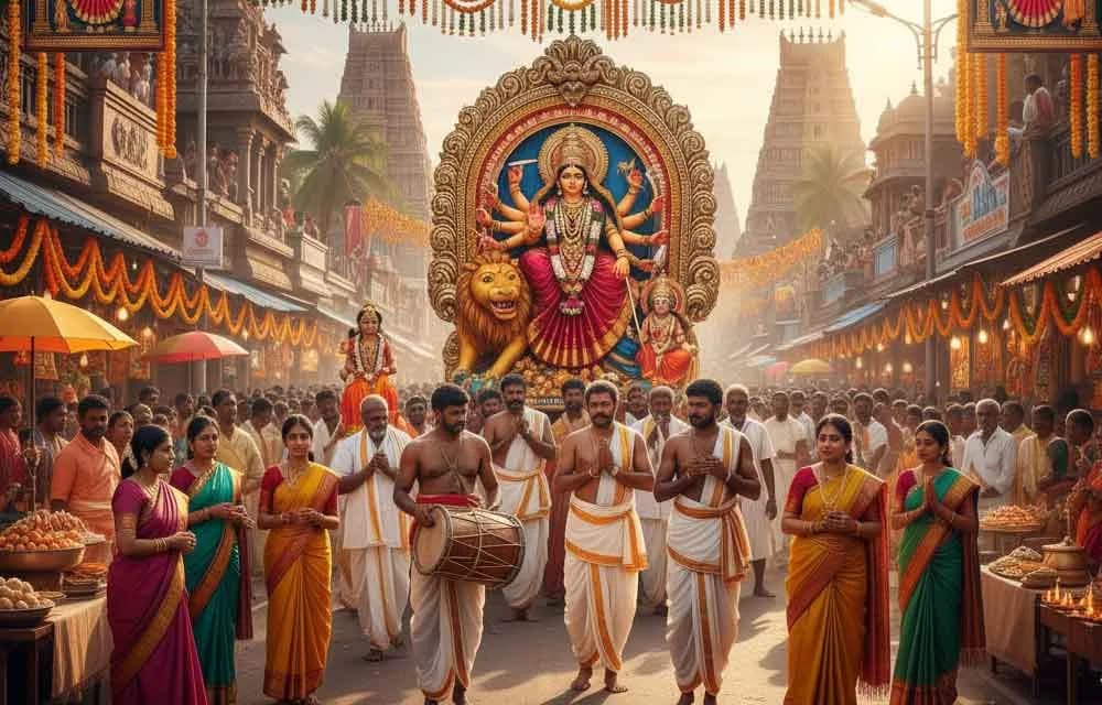 Vijayadashami 2025 in South India: Traditions and Spiritual Significance — Navaratri 2025