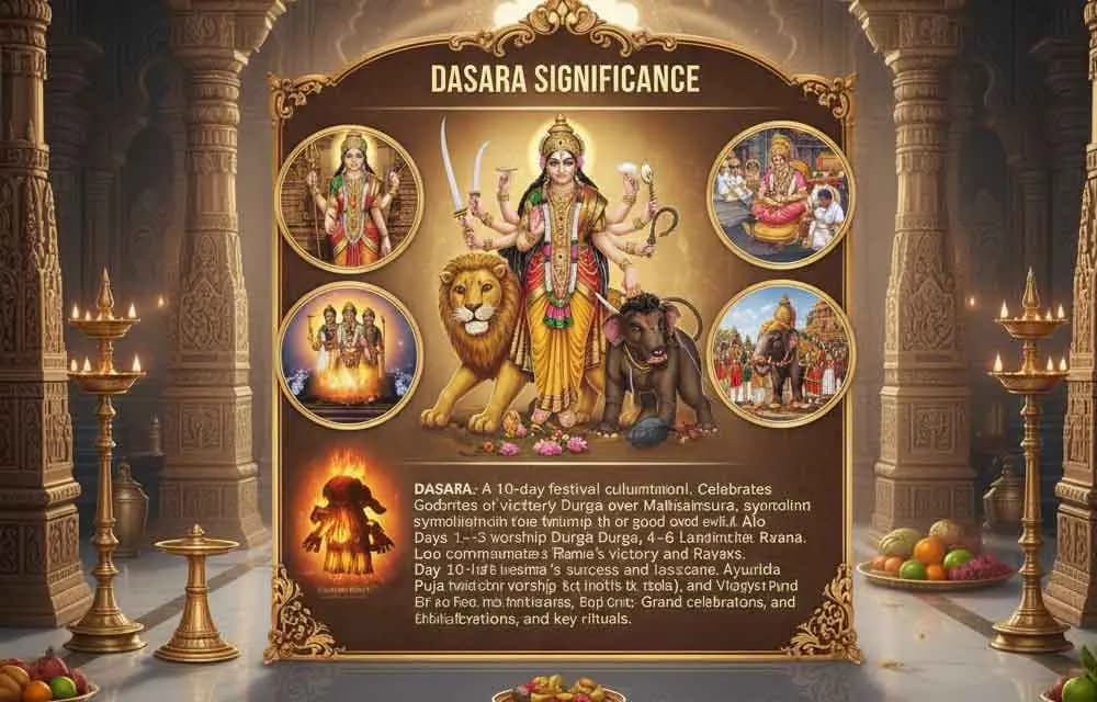 Dasara – The Significance and Traditions of Vijayadashami