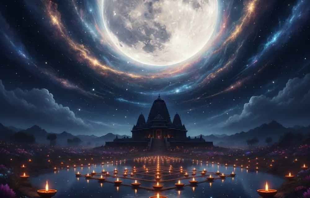 The Cosmic Energy of Full Moon on Karthika Pournami