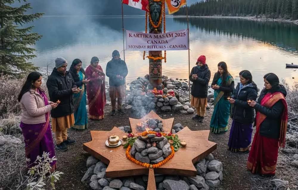Kartika Masam 2025 Monday Rituals for Hindus in Canada