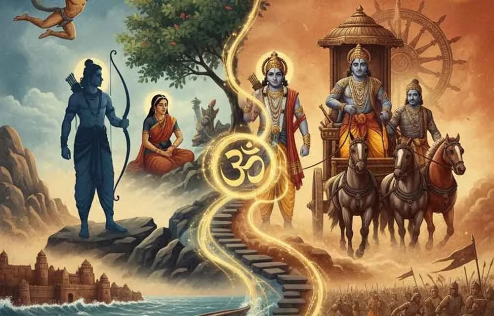 Ramayana & Mahabharata Wisdom for NRI Software Engineers: Navigating Layoffs and Recession Abroad