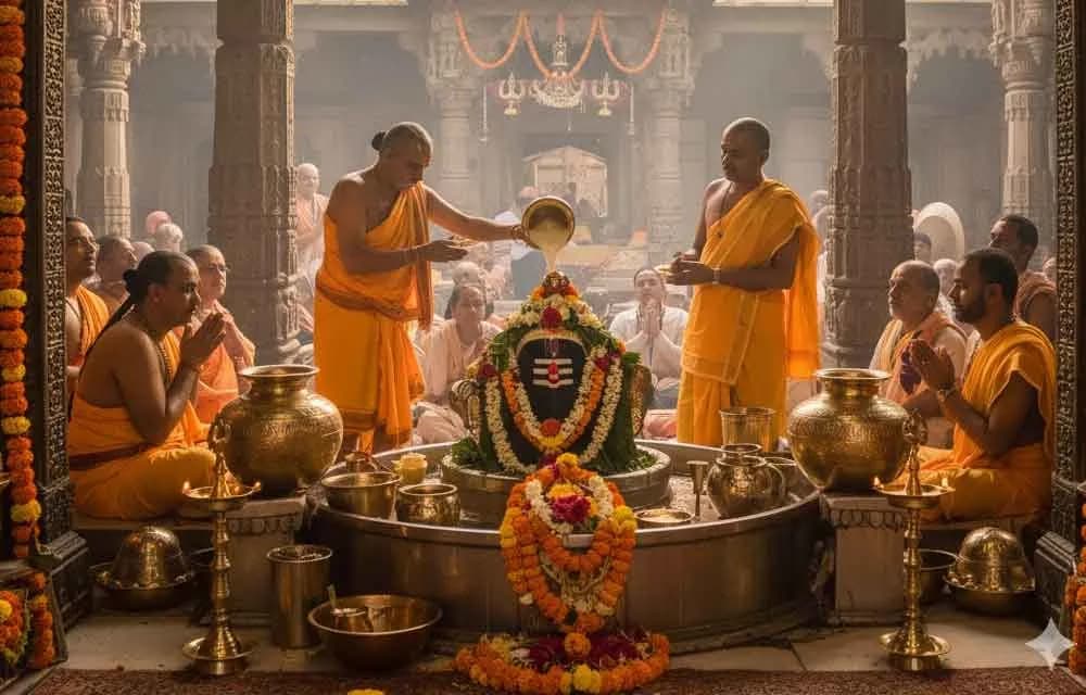 Rudrabhishek in Kashi Vishwanath Temple: The Most Powerful Offering to Shiva