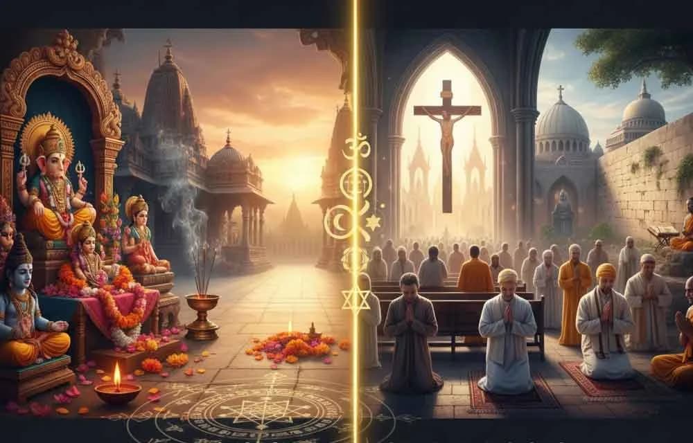 Worship in Hinduism vs Other Religions: A Comprehensive Guide