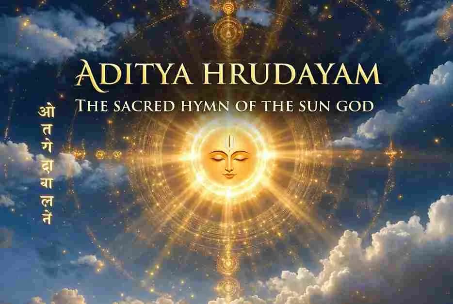 Aditya Hrudayam: The Sacred Hymn of the Sun God