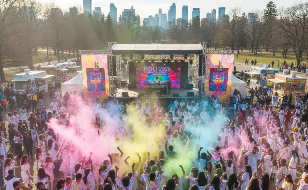 Holi 2026 Celebrations in Canada: Dates, City-Wise Events, Significance, and How to Celebrate — Festivals