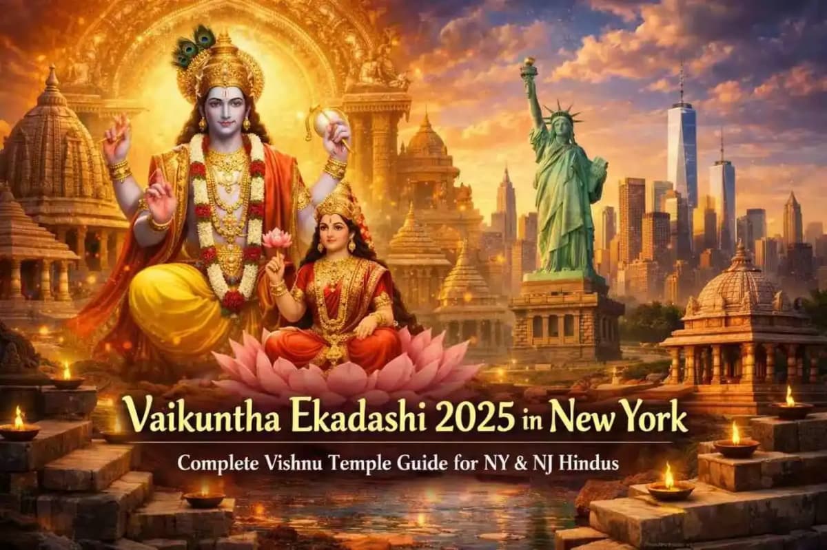 Vaikuntha Ekadashi 2025 in New York: Complete Vishnu Temple Guide for NY & NJ Hindus
