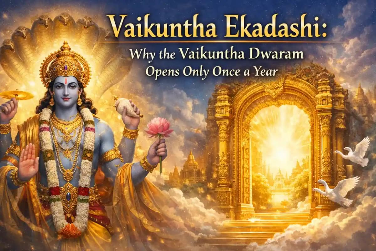 Vaikuntha Ekadashi: Why the Vaikuntha Dwaram Opens Only Once a Year — Festivals